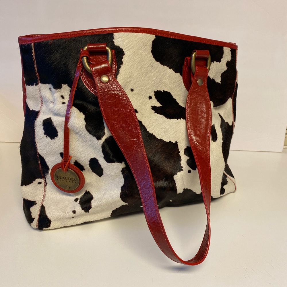 Claudia Firenze leather tote